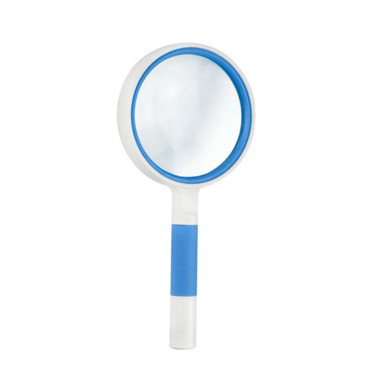 Hand-Held Reading Magnifier Glass Lens Anti-Skid Handle Old Man Reading Repair Identification Mag...