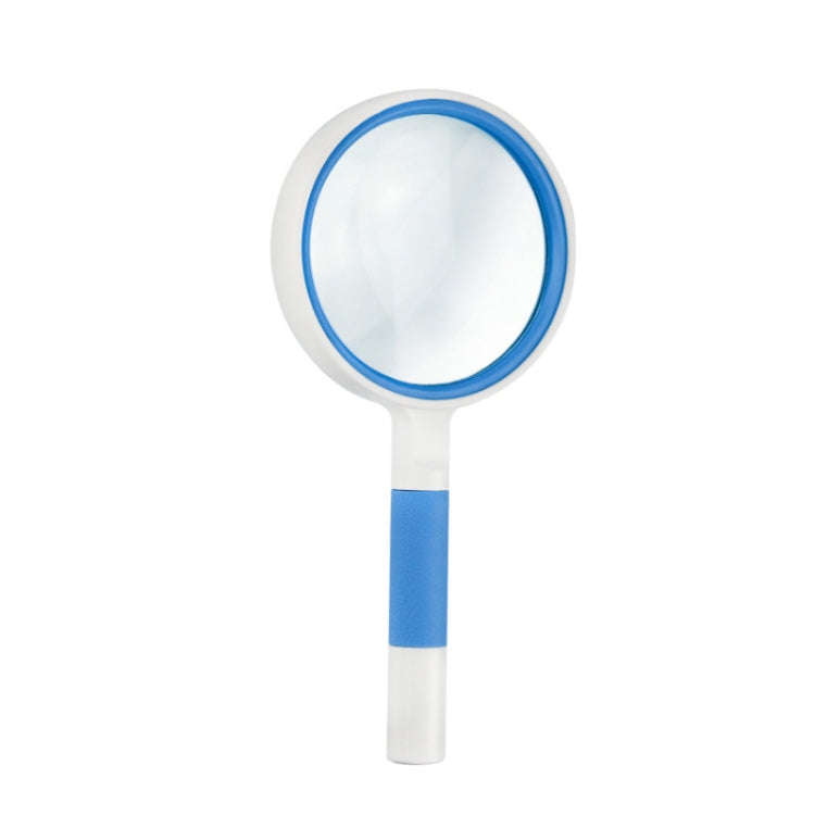 Hand-Held Reading Magnifier Glass Lens Anti-Skid Handle Old Man Reading Repair Identification Mag...
