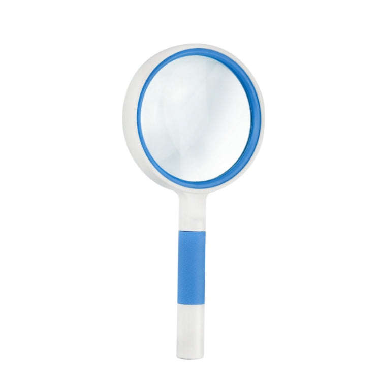 Hand-Held Reading Magnifier Glass Lens Anti-Skid Handle Old Man Reading Repair Identification Mag...