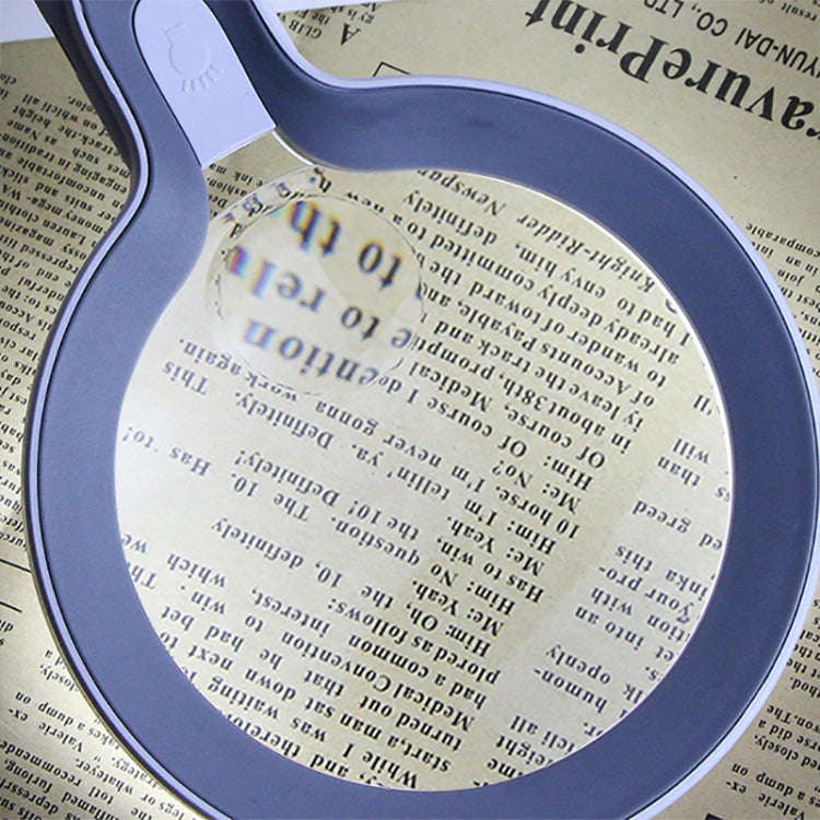 XT-8013 With 29 LED Lights 3 Gelling Touch Switch Magnifier 2 Times / 13 Times Hand-Held Magnifyi...