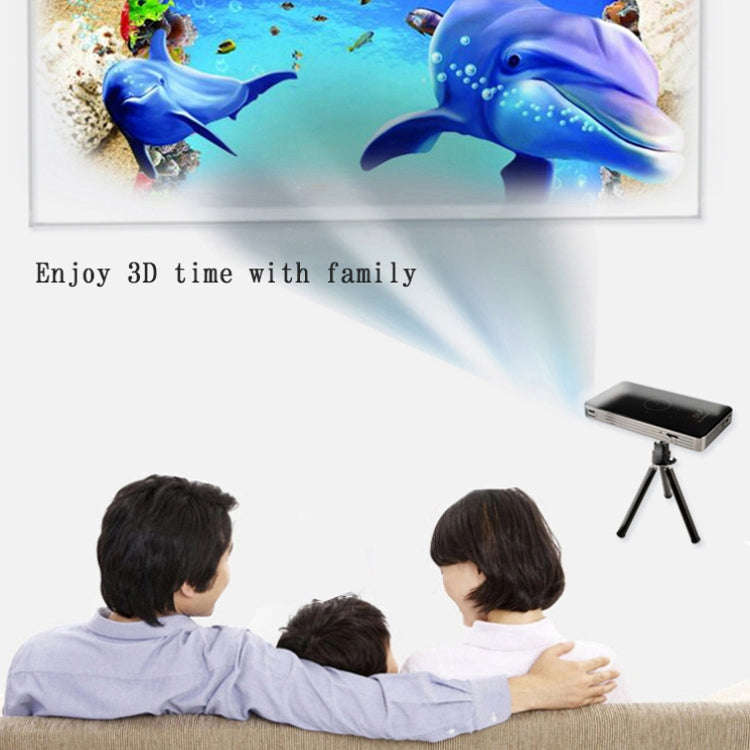 C6 1G+8G Android System Intelligent DLP HD Mini Projector Portable Home Mobile Phone Projector...