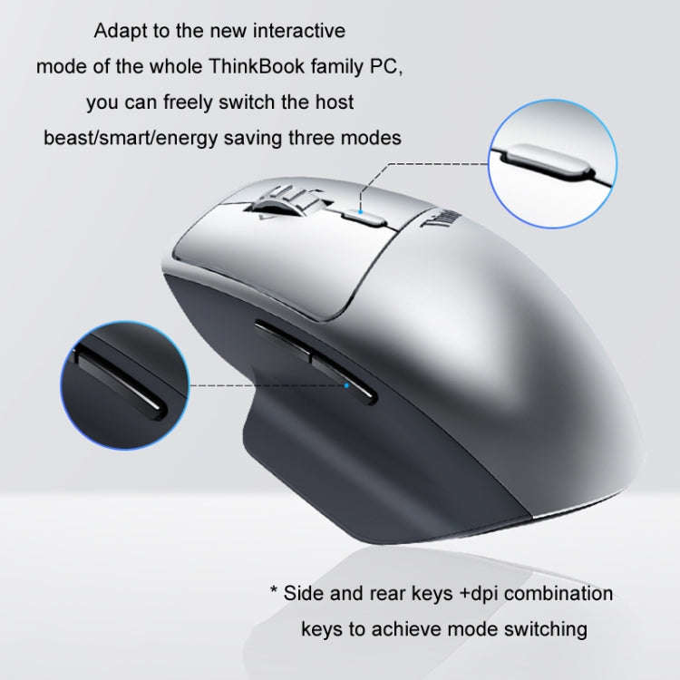 Lenovo ThinkBook Bluetooth Wireless Dual Mode Interactive Design Mouse(Creator)