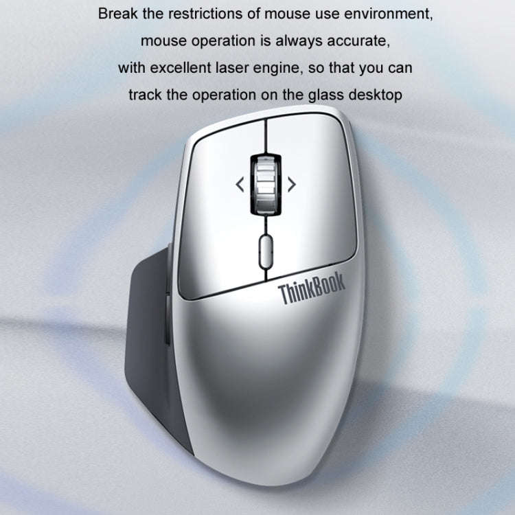 Lenovo ThinkBook Bluetooth Wireless Dual Mode Interactive Design Mouse(Creator)
