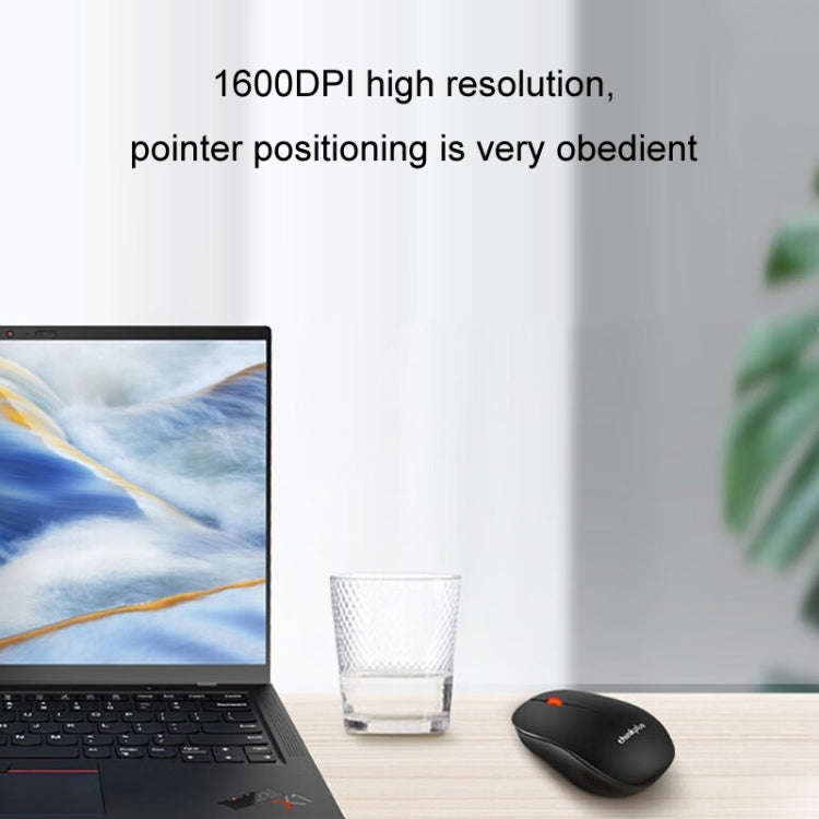 Lenovo Thinkplus M80 Office Lightweight Ergonomic Laptop Mouse, Specification: Wireless