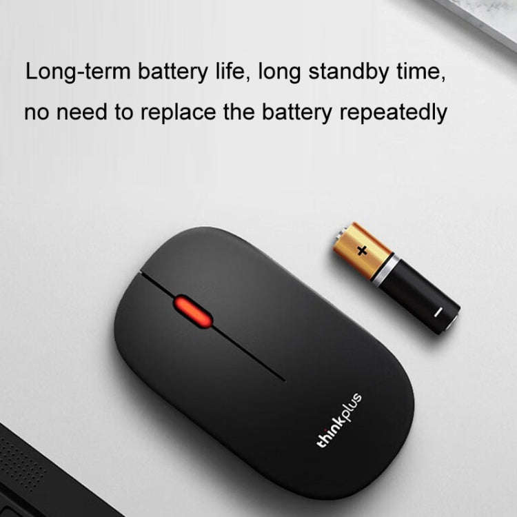 Lenovo Thinkplus M80 Office Lightweight Ergonomic Laptop Mouse, Specification: Wireless