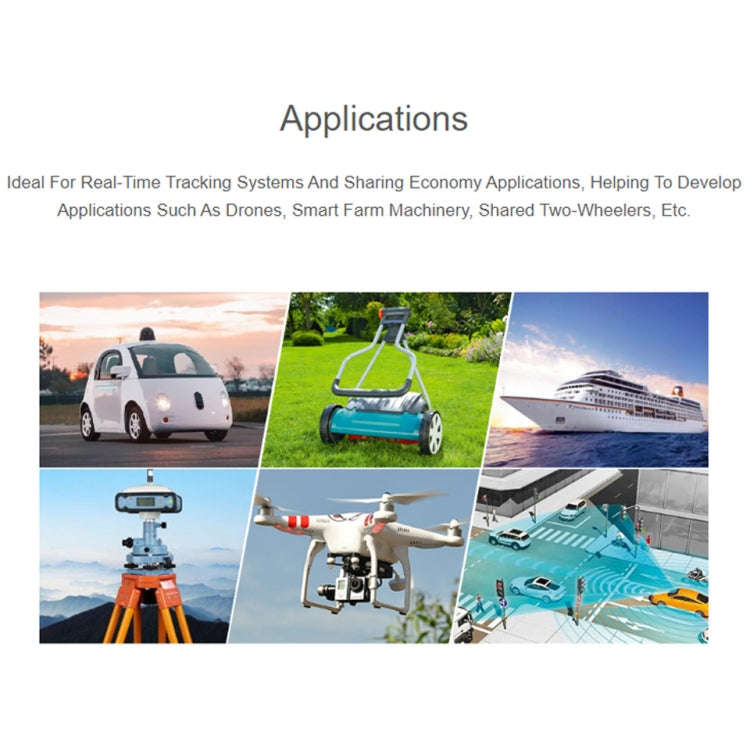 Waveshare For Raspberry Pi LC29H Series Dual-Band L1+L5 Positioning GPS Module, Spec: (DA) GPS/RT...