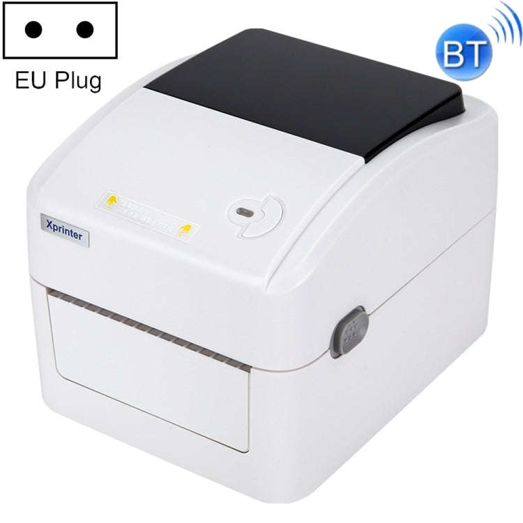 Xprinter XP-420B 108mm Express Order Printer Thermal Label Printer, Style:USB+Bluetooth(EU Plug)