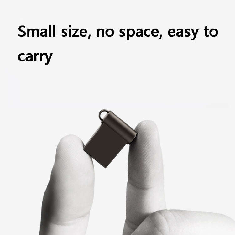 Zsumi1 USB2.0 High Speed Mini Metal U Disk, Capacity:4GB(Gun Color)