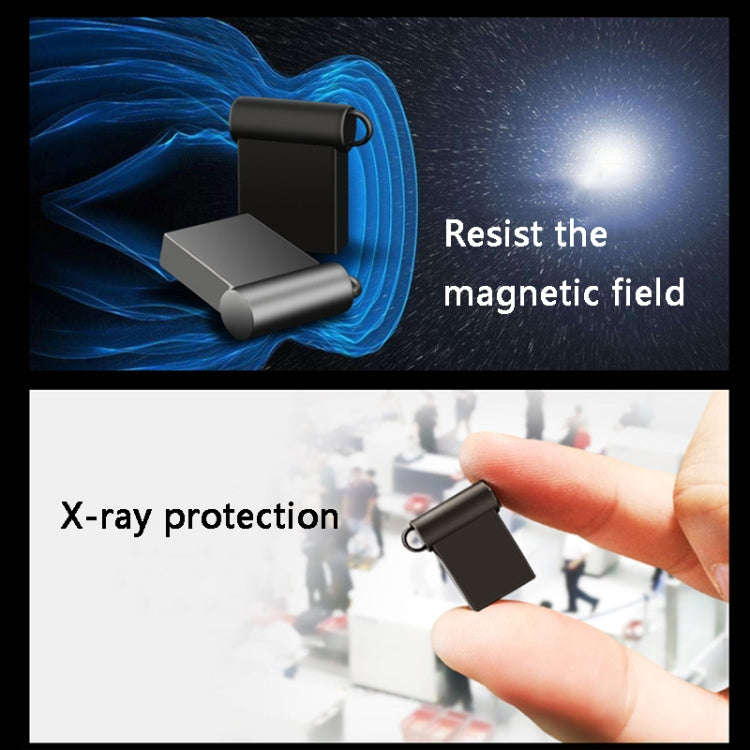 Zsumi1 USB2.0 High Speed Mini Metal U Disk, Capacity:4GB(Gun Color)