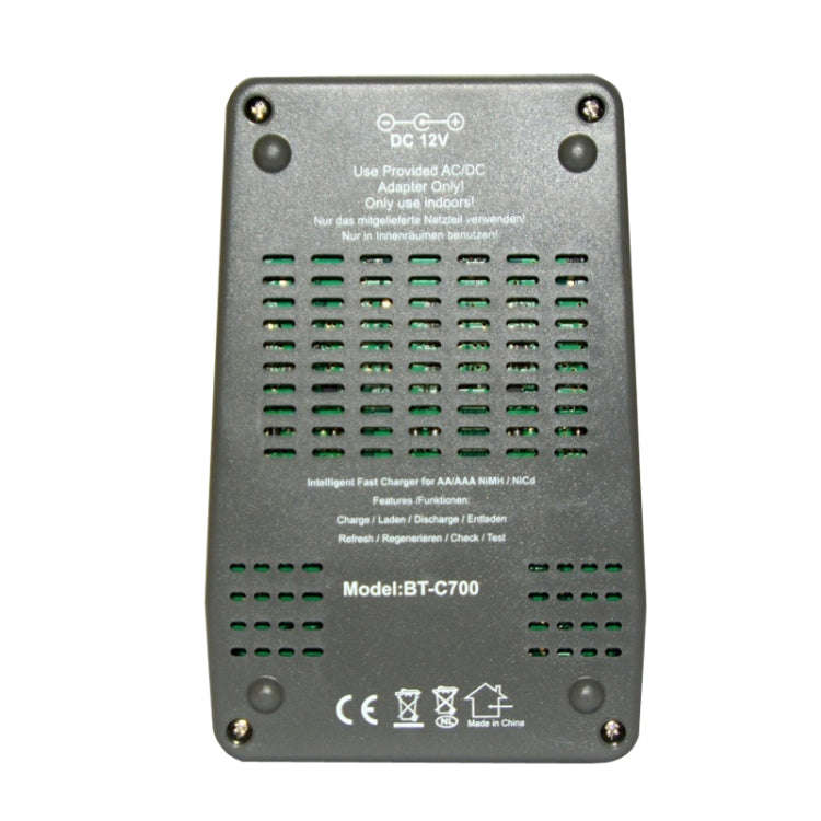 OPUS Smart Battery Charger Multifunctional Measuring Internal Resistance Backlight Charger, EU Pl...