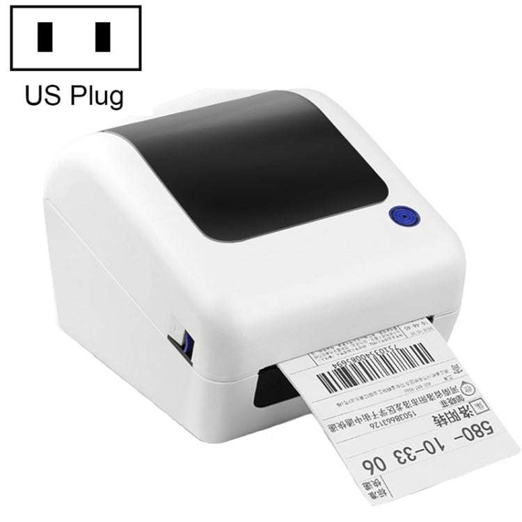 100mm Express Order Printer Thermal Self-adhesive Label Printing Machine, Style:IP486(US Plug)