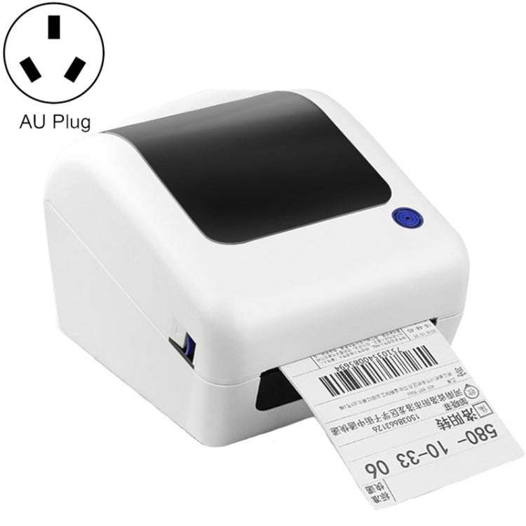 100mm Express Order Printer Thermal Self-adhesive Label Printing Machine, Style:IP486(AU Plug)