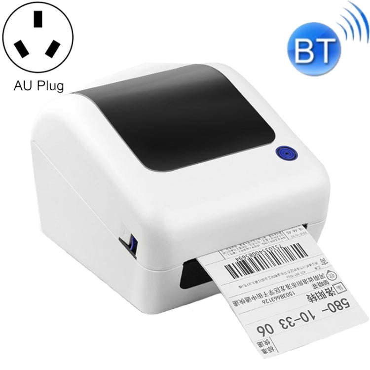 100mm Express Order Printer Thermal Self-adhesive Label Printing Machine, Style:IP486BT(AU Plug)