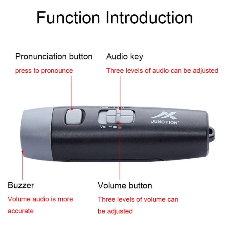 JUNCTION T9 Adjustable High Decibel Sports Referee Electronic Whistle Rescue Pet Training Whistle...