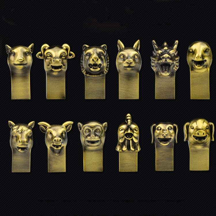 12ss USB 2.0 Zodiac Metal USB Flash Drives, Capacity:16GB(Horse)