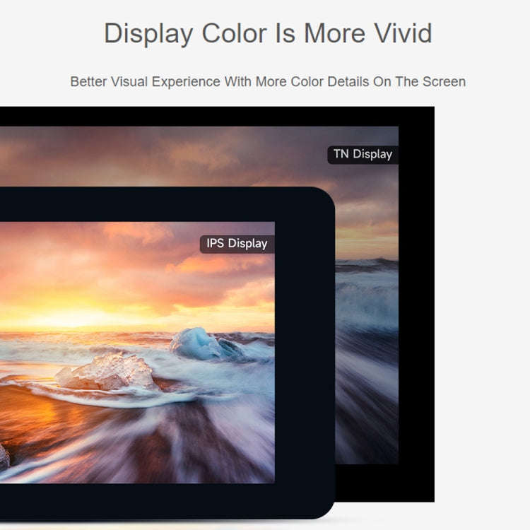Waveshare 7 inch 800×480 IPS Capacitive Touch Display, DSI Interface, 5-Point Touch with Case