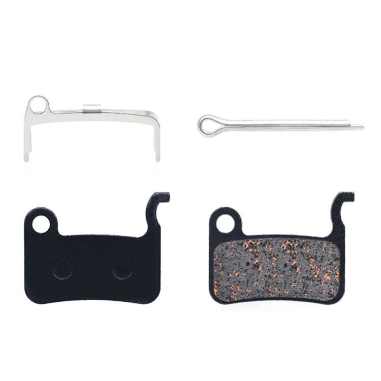 3 Pairs Mountain Bike Semi-Metallic Brake Pads M355 Oil Disc BB5 Resin Disc Brakes, Bagged(DB-S2)