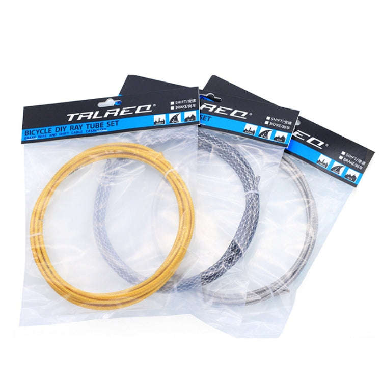 TRLREQ ZH209 Mountain Road Car Bicycle 5mm Braided Tube, Style: 3m Variable Speed(Titanium Color)