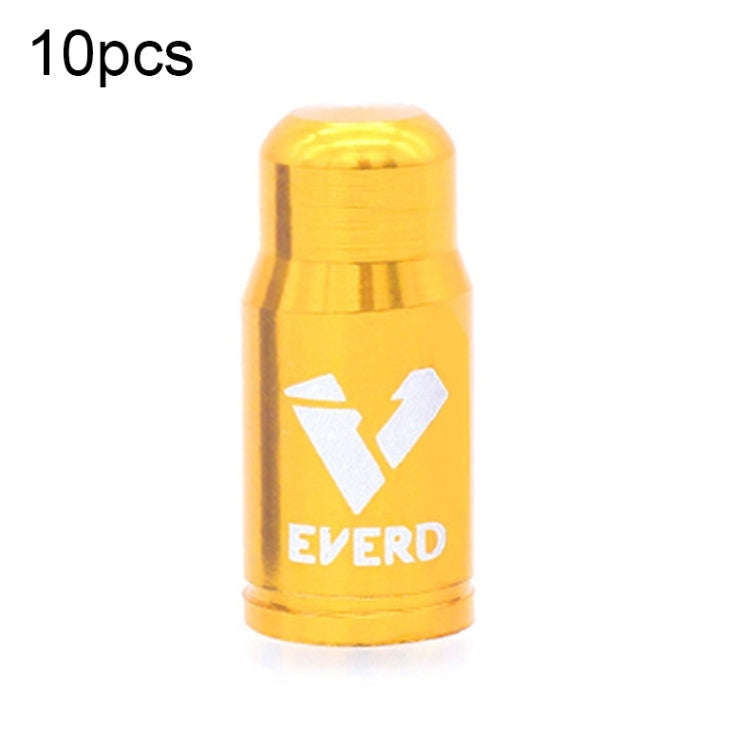 10 PCS EVERD ZH419 Mountain Road Bike Aluminum Alloy Air Mouth Cap Car Tire Dust Door Cover, Colo...