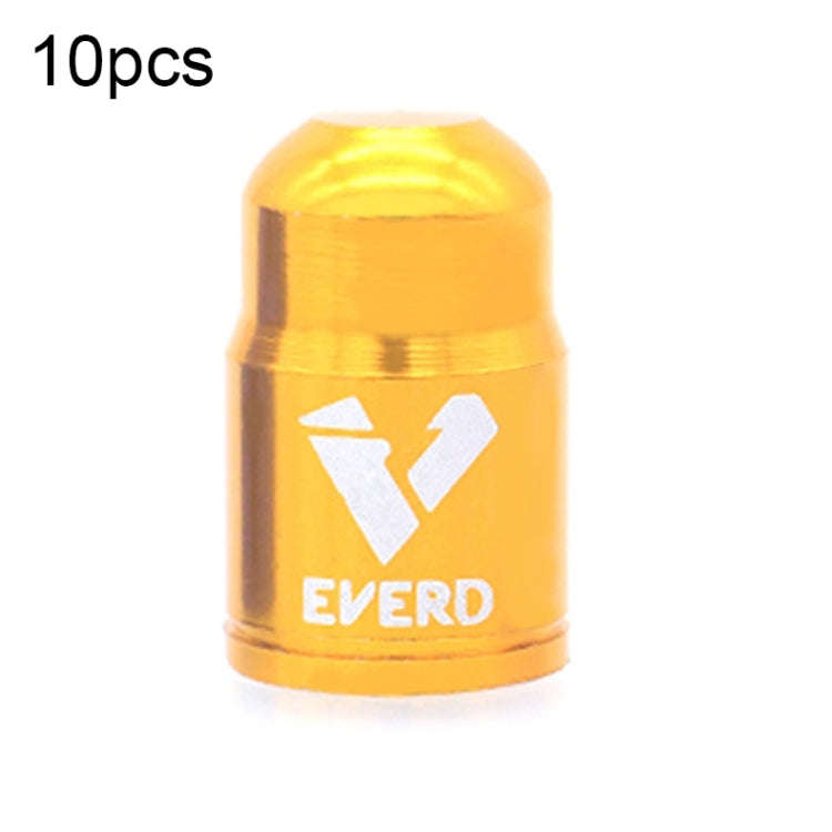 10 PCS EVERD ZH419 Mountain Road Bike Aluminum Alloy Air Mouth Cap Car Tire Dust Door Cover, Colo...
