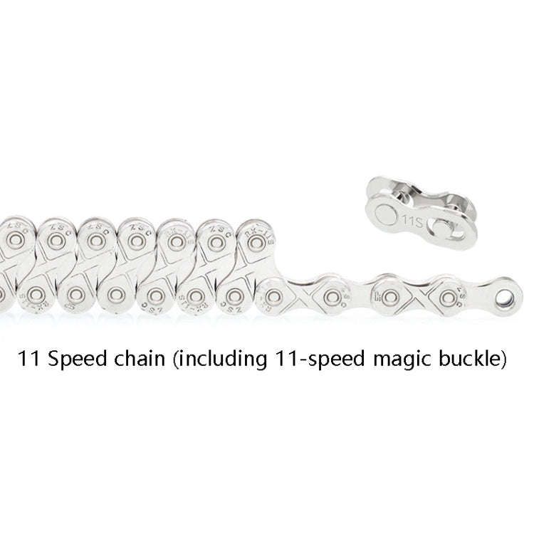 Mountain Road Bike Chain Electroplating Chain, Specification: 11 Speed