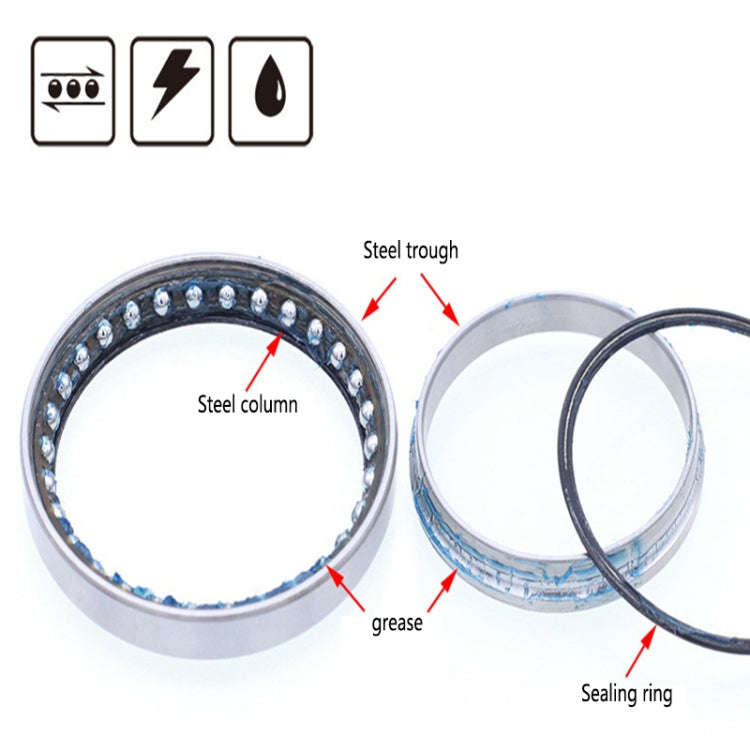 2 PCS 41mm ZH411 Bicycle Headset Repair Bearing Headset Bearing