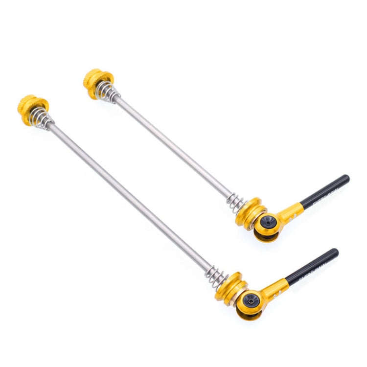 EVERDAWN Mountain Highway Bike Titanium Alloy Axis Quick Removal Rod Front And Rear Rollers Open ...