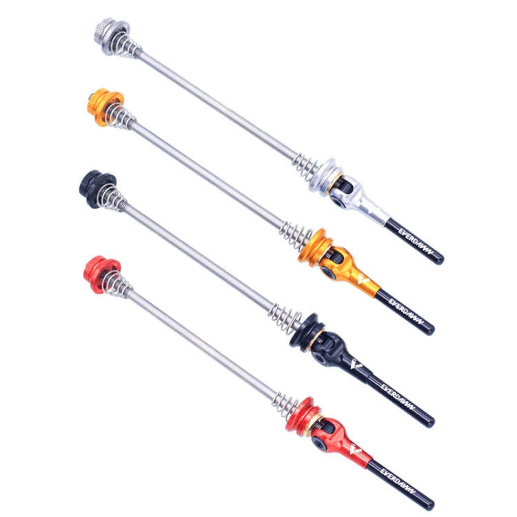 EVERDAWN Mountain Highway Bike Titanium Alloy Axis Quick Removal Rod Front And Rear Rollers Open ...