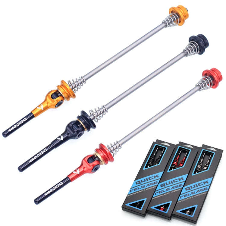 EVERDAWN Mountain Highway Bike Titanium Alloy Axis Quick Removal Rod Front And Rear Rollers Open ...