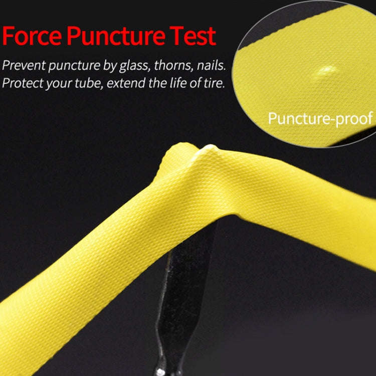 10 PCS Road Mountain Bike Anti-Stab Tire Pad Bicycle Wheel Set PVC Spoke Lining Tape, Colour: Red...