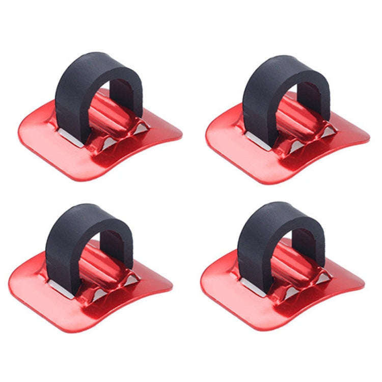 10 PCS Mountain Road Bicycle Hose Line Guide Adhesive Wire Seat Frame Cable Fixing C Buckle, Styl...