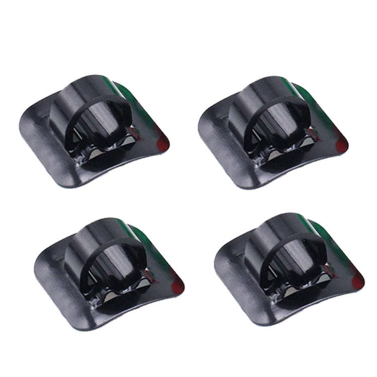 4 PCS Mountain Road Bicycle Hose Line Guide Adhesive Wire Seat Frame Cable Fixing C Buckle, Style...