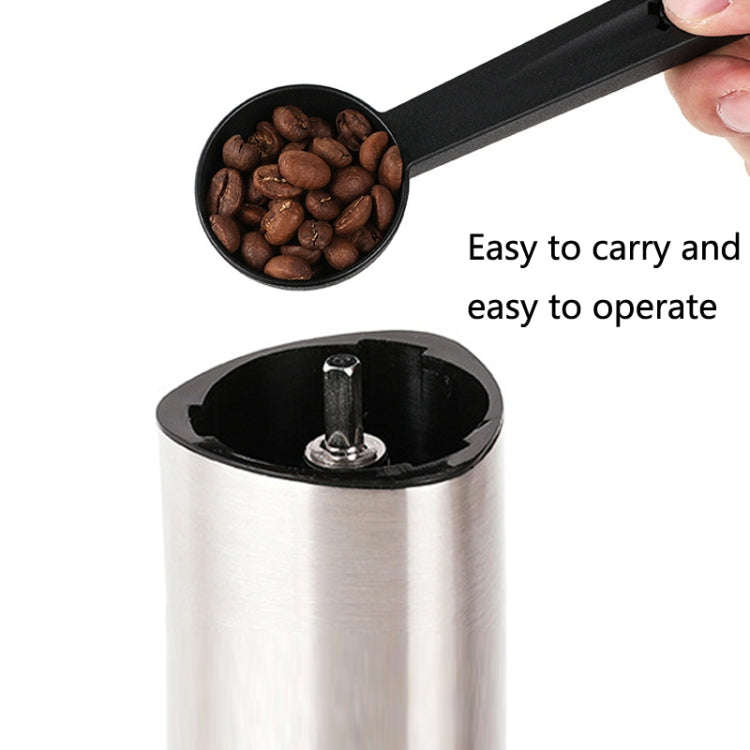 Household Stainless Steel Hand-Cranked Coffee Machine Grinder(Transparent Model)