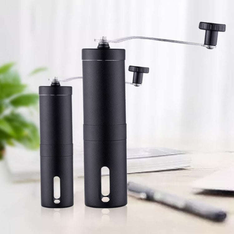 Hand Crank Coffee Machine Manual Pepper Mill Grinder(Large Black)