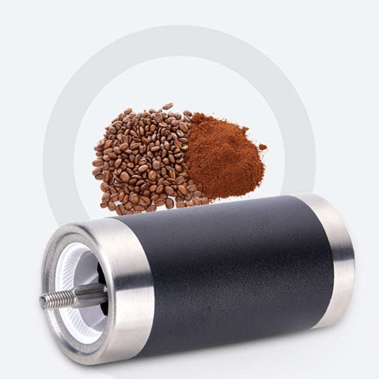 Hand Crank Coffee Machine Manual Pepper Mill Grinder(Mid Black)