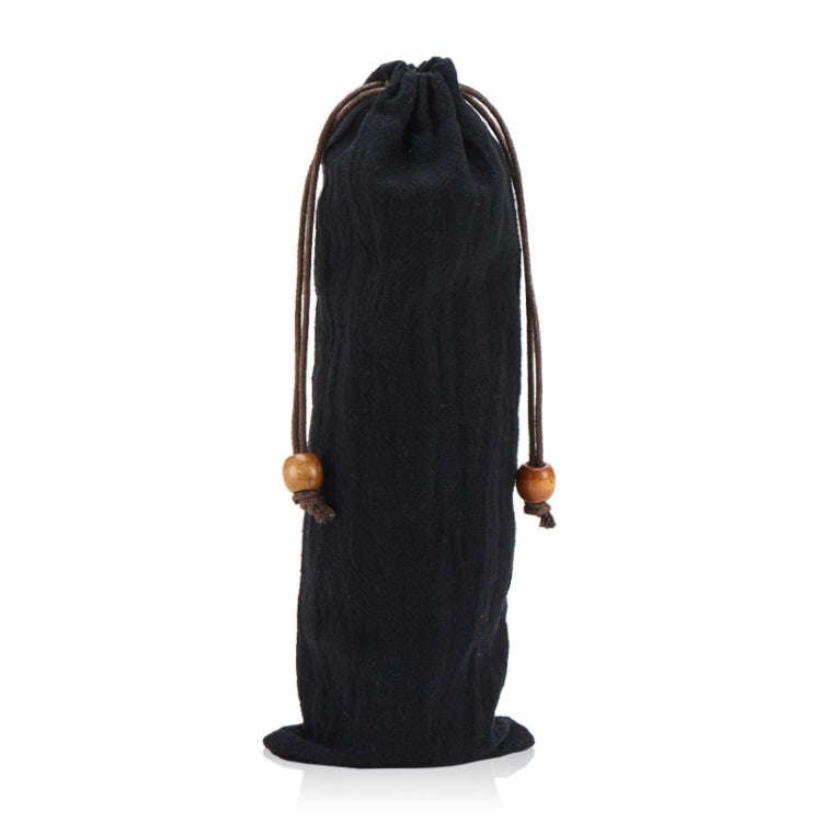 Portable Coffee Machine Shaker Grinder Storage Cotton Bag(Black)