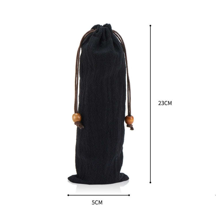 Portable Coffee Machine Shaker Grinder Storage Cotton Bag(Black)