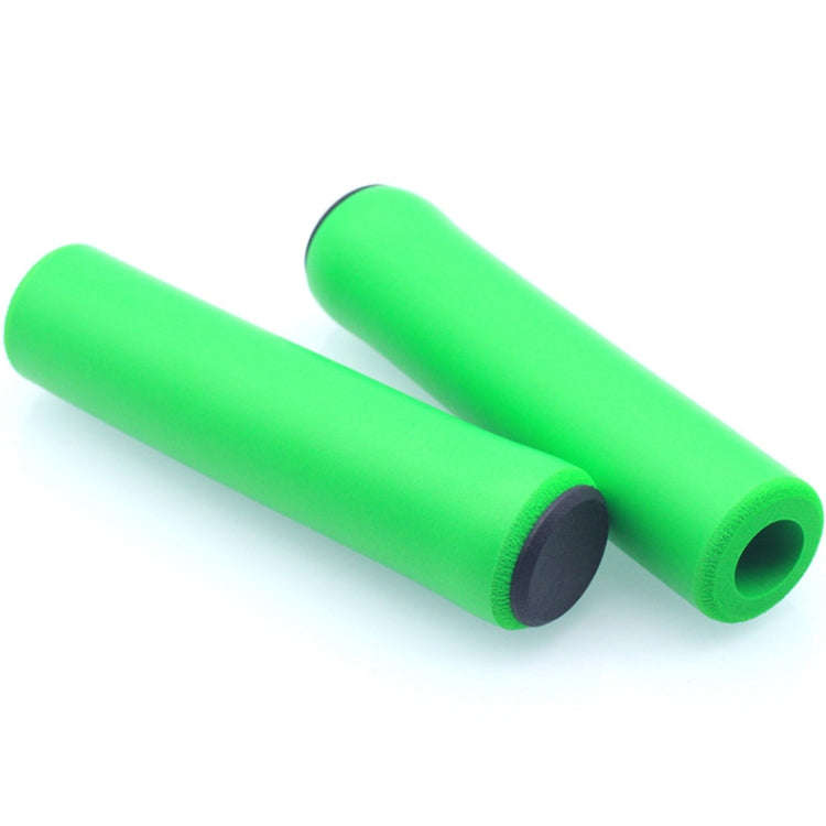 4 Pairs Mountain Folding Bicycle Silicone Foaming Sponge Handle Cover Rubber Shock Absorbing Anti...