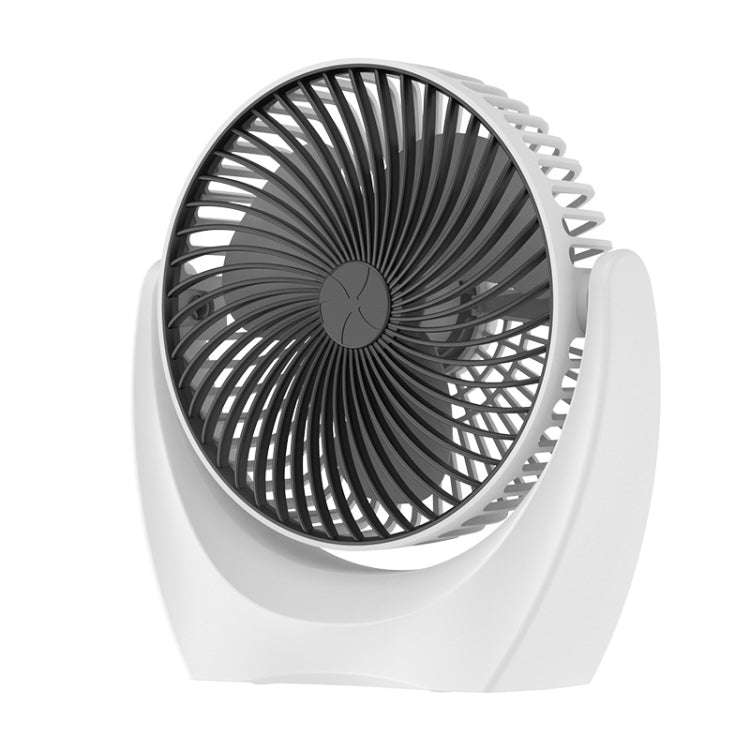 USB Desktop Fan Mini Home Dormitory Portable Fan, Colour: U Type (Black)