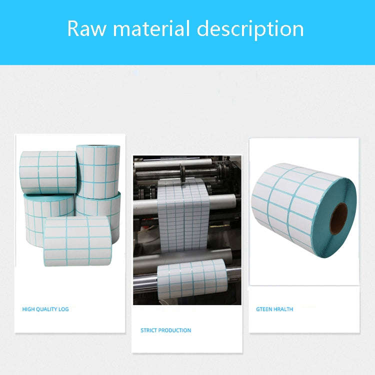 Three-Proof Thermal Paper Three-Row Bar Code Non-Adhesive Printing Paper, Size: 32 x 25mm (5000 P...