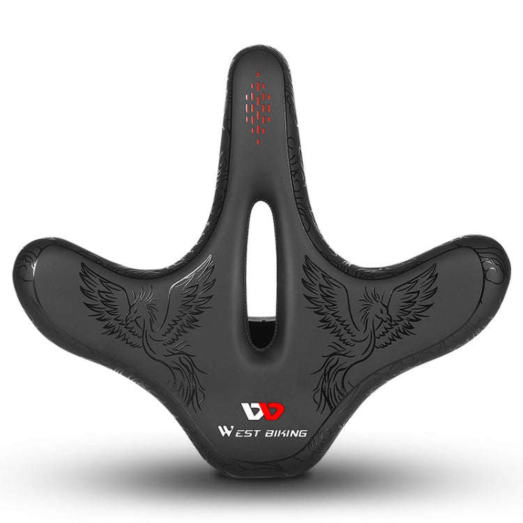 WEST BIKING YP0801122 Bicycle Mountain Bike Large Cushion Leisure And Comfortable Bicycle Saddle(...