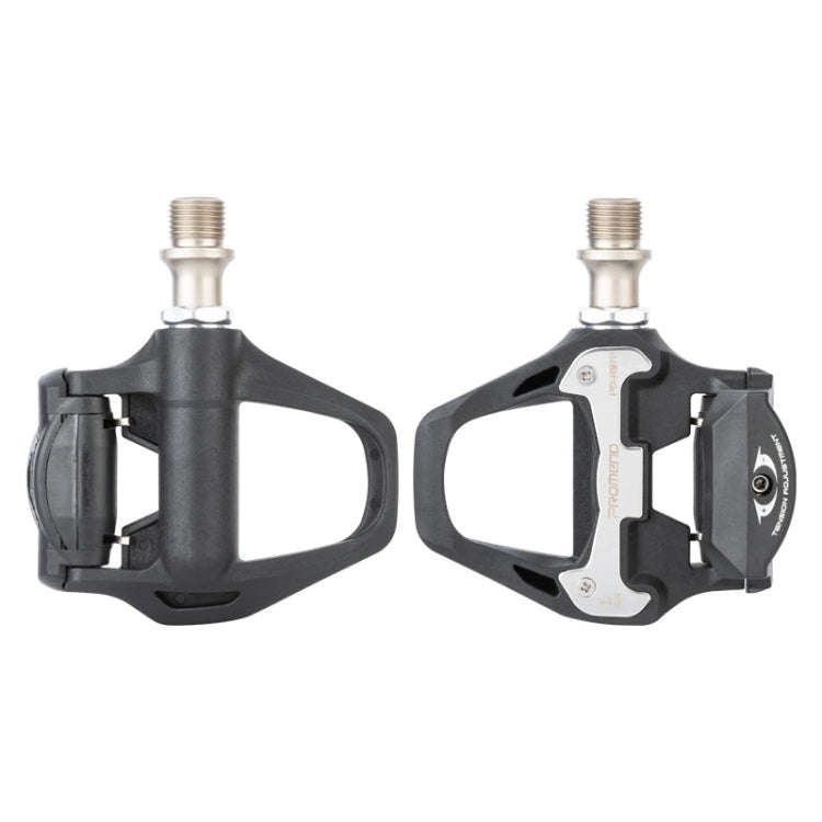1 Pair PROMEND PD-R97P Bicycle Self-Locking Pedal Road Bike Nylon Lock Pedal SPD System Cassette ...