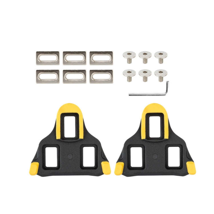 1 Pair PROMEND PD-R97P Bicycle Self-Locking Pedal Road Bike Nylon Lock Pedal SPD System Cassette ...