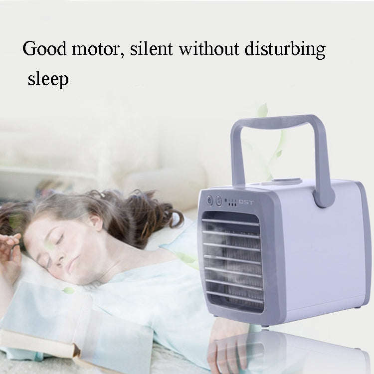 A006 Portable Mini Air Cooler Fan Air Conditioning Fan Water Cooling Fan, Fan diameter: Cotton Core
