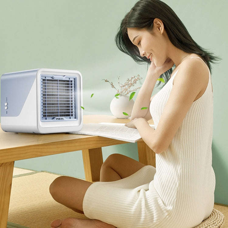 MG -191 Mini Air Cooler Home Dormitory Office Air Conditioning Fan Portable Small Desktop USB Fan...