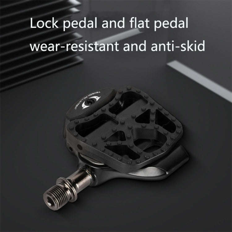 1 Pair PROMEND Road Bike Bicycle Lock Pedal Conversion Piece Nylon Plastic Self-Locking Pedal PDZ...