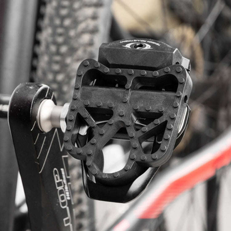 1 Pair PROMEND Road Bike Bicycle Lock Pedal Conversion Piece Nylon Plastic Self-Locking Pedal PDZ...