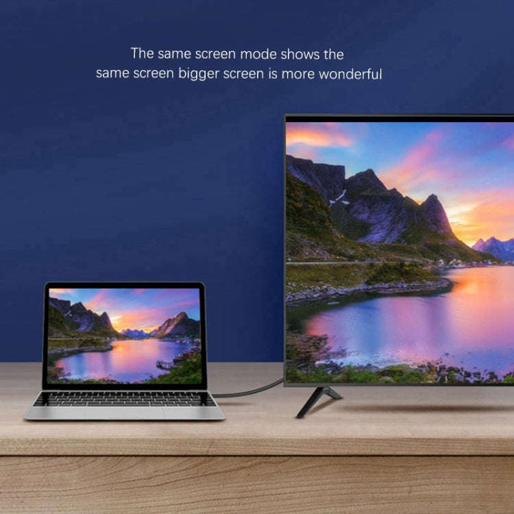 T2 Type C USB To HDMI-Compatible 4K 60Hz HD Cable TV Screen Connector for Phones, Tablets, Laptop...
