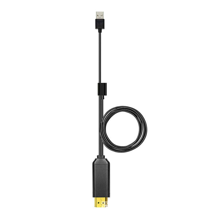 L3B Type-C USB To HDMI-Compatible  Audio Transfer Three-In-One HD Cable TV Screen Connector(Black)