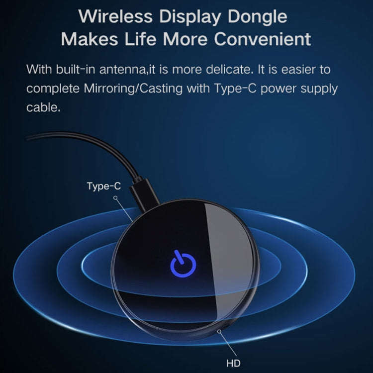 C29 1080P 2.4G + 5G  Wireless Display Dongle TV Stick WiFi DLNA HDMI-Compatible Display Receiver ...